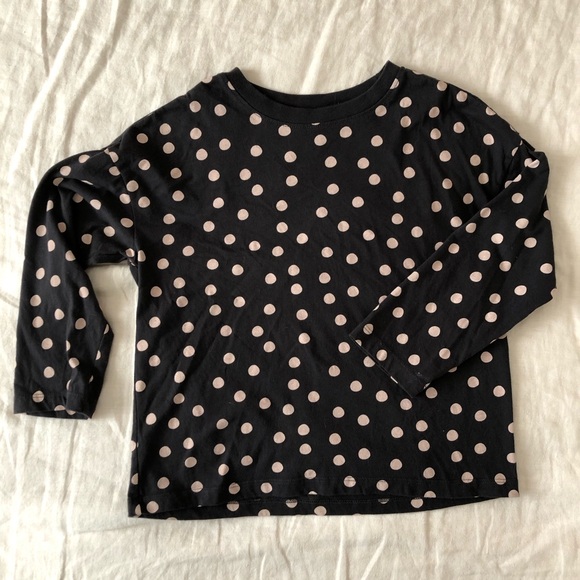 Hanna Andersson l/s polka dot shirt - Picture 1 of 3